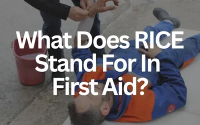 What Does RICE Stand For In First Aid?
